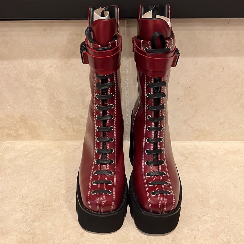 Jeffrey Campbell Viking Platform Lace-Up Boot - Picture 3 of 10